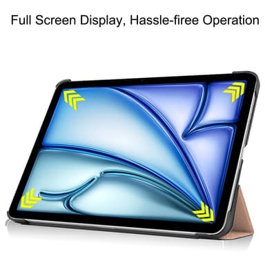 SKALO iPad Air 13 (2025) Trifold Cover - Rosa guld