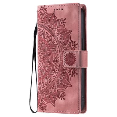 Til Samsung Galaxy A26 tegnebogscover Cover Shell Mandala Blomstermønster