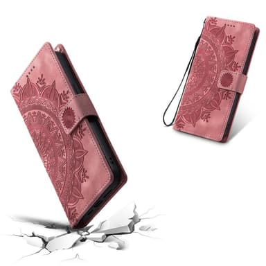 Til Samsung Galaxy A26 tegnebogscover Cover Shell Mandala Blomstermønster