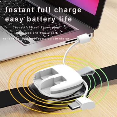 Oplader til Apple Watch opladningsbase med Type-C/USB-kabler