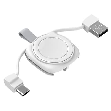 Oplader til Apple Watch opladningsbase med Type-C/USB-kabler
