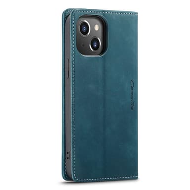 CASEME Retro tegnebog taske til iPhone 13 Pro - Blå