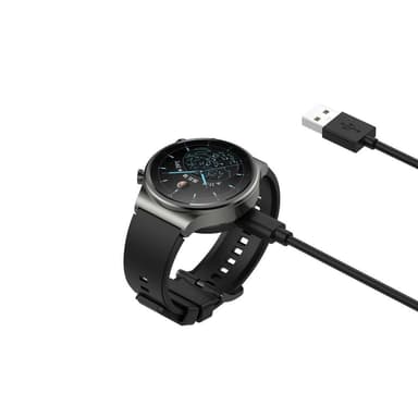 Huawei Watch D/GT Runner/GT2 Pro USB Opladningskabelholder - Sort