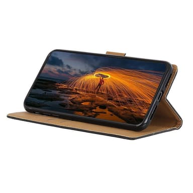 Pung Stand Telefontaske til Samsung Galaxy A71 - Sort