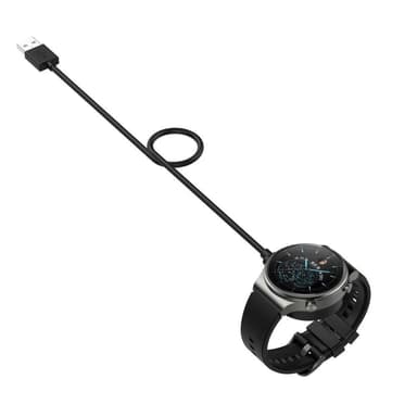 Huawei Watch D/GT Runner/GT2 Pro USB Opladningskabelholder - Sort
