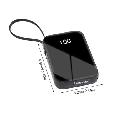 1080P HD WiFi-kamera 5000mAh bærbar powerbank sikkerhedskamera