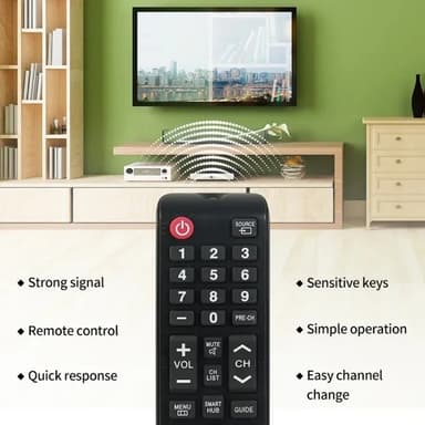 Udskiftning af fjernbetjening til BN59-01199F til Samsung TV