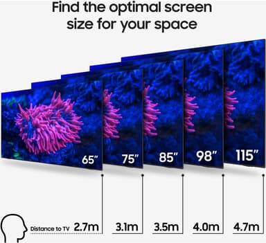 Samsung 85” QN77F 4K Edge MiniLED Smart TV (2025)