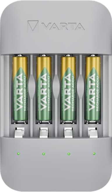Varta ECO Charger Pro batterioplader 7042384 (hvid)