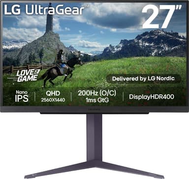 LG UltraGear 27GS85Q 27" gaming-skærm