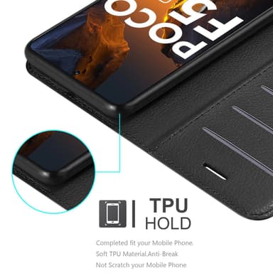 Xiaomi Poco F5 Pungetui Cover Case (Sort)