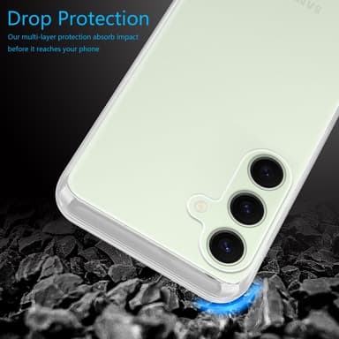 Samsung Galaxy S24 FE Cover Case Etui (Gennemsigtig)