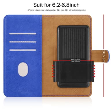 Huawei NOVA 13 Pro Cover Etui Case (Blå)