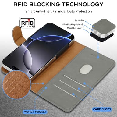 Honor X9c 5G Cover Etui Case (Grå)