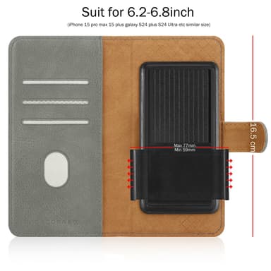 Honor X9c 5G Cover Etui Case (Grå)