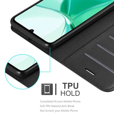 ZTE Blade A35 / A55 Pungetui Cover Case (Sort)