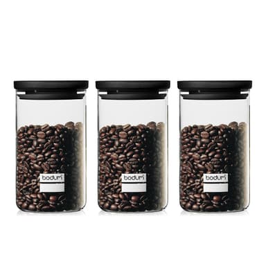 Bodum 3 stk. opbevaringsglas 1.0 l YOHKI SET 1.0 L