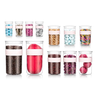 Bodum 12 stk. opbevaringssæt. BPA-fri plast PRESSO