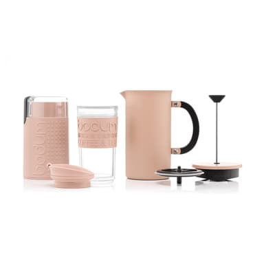 Bodum Stempelkande af rustfrit stål med 8 kopper/1.0 l SET 2 - EURO 1.0 L