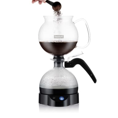 Bodum Elektrisk vakuum kaffebrygger med sort base ePEBO 0.5 L