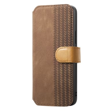 SKALO Samsung A36 5G SW-01 Retro PU-Læder Flip Cover - Brun