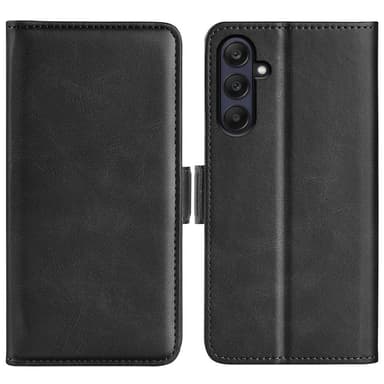 SKALO Samsung A26 5G Premium ID Flip Cover - Sort