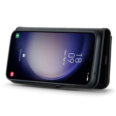 DG MING Samsung A56 5G 2-i-1 Magnet Flip Cover - Sort