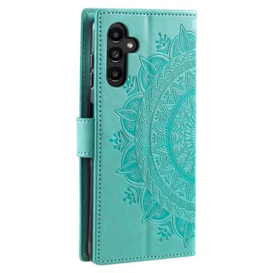 SKALO Samsung A56 5G Mandala Flip Cover - Turkis
