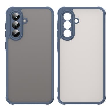 SKALO Samsung A56 5G Color Bumper Frosted Cover - Blå