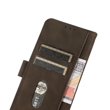 SKALO Samsung A56 5G KHAZNEH Flip Cover - Brun