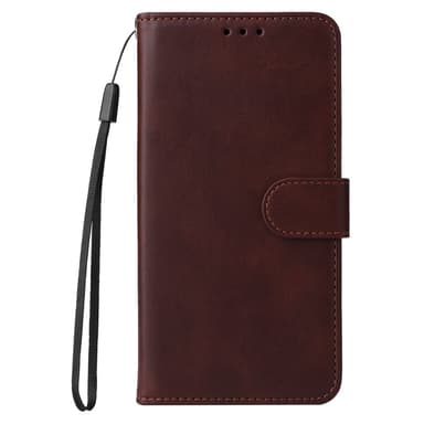 SKALO Samsung A56 5G PU-læder Flip Cover - Brun