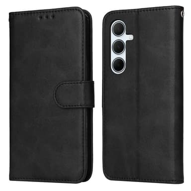 SKALO Samsung A36 5G PU-læder Flip Cover - Sort