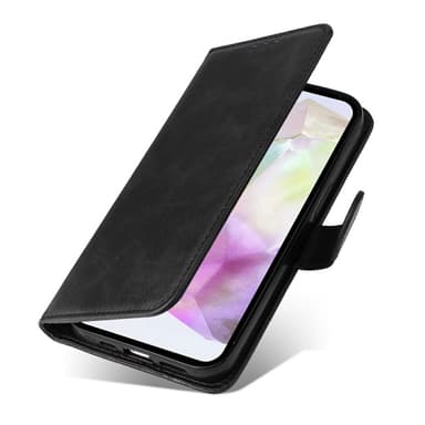SKALO Samsung A36 5G PU-læder Flip Cover - Sort