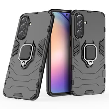 SKALO Samsung A36 5G Armor Metallring Cover - Sort