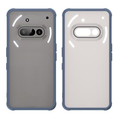 SKALO Nothing Phone (3a) 5G Color Bumper Frosted Cover - Blå