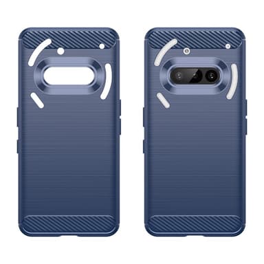 SKALO Nothing Phone (3a) 5G Armor Carbon Cover - Blå