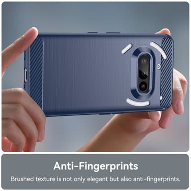 SKALO Nothing Phone (3a) 5G Armor Carbon Cover - Blå