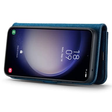 DG MING Samsung A56 5G 2-i-1 Magnet Flip Cover - Blå