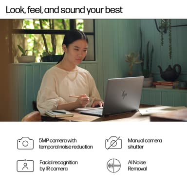 HP Envy x360 14" bærbar computer R7-8840HS/16/512