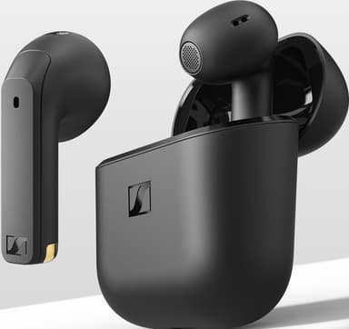 Sennheiser Accentum Open true wireless in-ear høretelefoner (sort)