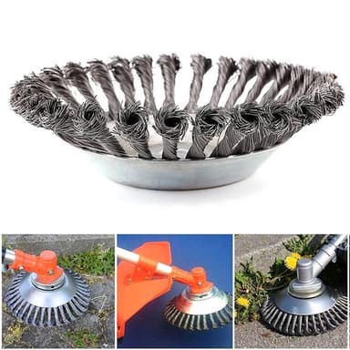 Stålbørste Fladerengøring 20 cm