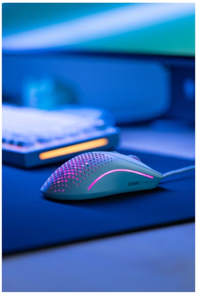 Glorious Model O 2 gaming mus (white)
