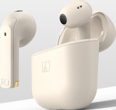 Sennheiser Accentum Open true wireless in-ear høretelefoner (creme)