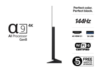 LG 65" OLED C 4K OLED evo TV (2025)