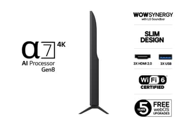 LG 55" UA 75 4K UHD TV (2025)