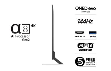 LG 65" QNED 85 4K QNED evo TV (2025)