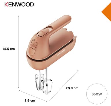 Kenwood Go håndmikser HMP40.000RD (lerrød)
