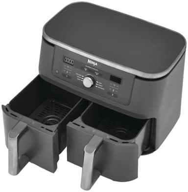 Ninja Dual Zone Max frituregryde DZ300 (Gun metal grey)