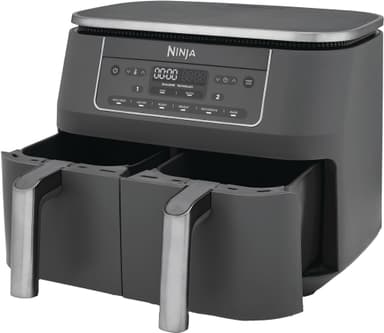 Ninja Dual Zone frituregryde DZ100 (gun metal grey)