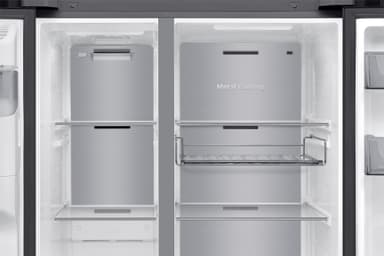 Samsung side-by-side RS80F64KEFEF (sort rustfrit stål)